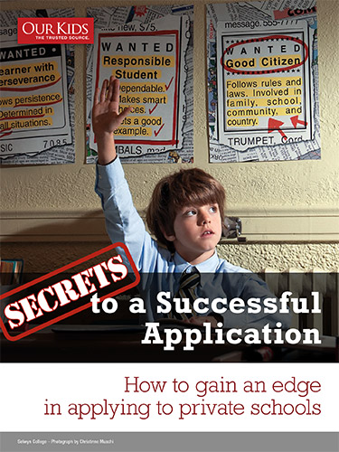 Secrets to a Successful Private School Application Cover